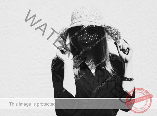 Black and White Summer Portrait